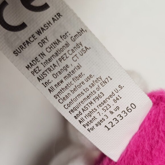 Pez Sanrio Hello Kitty Plush Pink Bow Easter Bunny Ears Candy Dispenser KeyChain - Picture 10 of 11